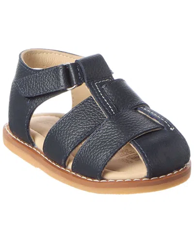Elephantito Anthony Leather Sandal In Blue