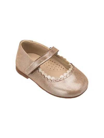 Elephantito Baby Girl's Aria Leather Flats In Pink