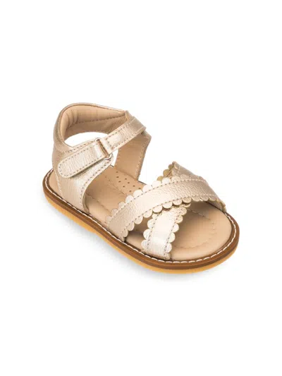 Elephantito Baby Girl's Bloom Leather Sandals In Multi