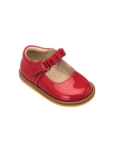 Elephantito Baby Girl's Bow-detail Mary Janes In Red