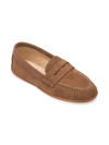 Elephantito Boy's Suede & Leather Penny Loafers, Baby/toddler/kids In Suede Toffe