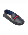 Elephantito Boys' Hand-stitched Club Loafer - Toddler, Little Kid, Big Kid In Navy