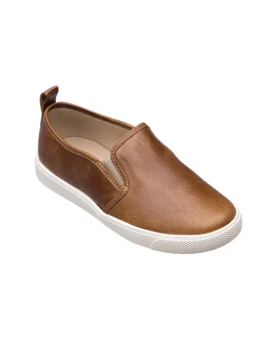 Elephantito Classic Slip-on Leather Sneaker In Brown