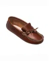 Elephantito Contrasting Stitching Driver Loafer - Little Kid In Apache