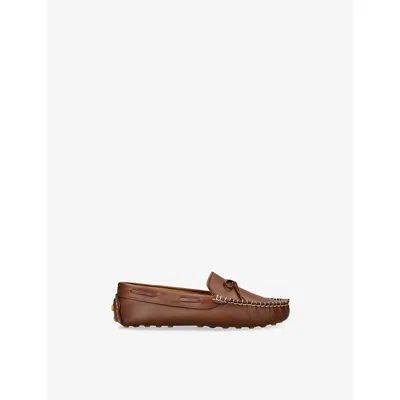 Elephantito Kids' Driver Leather Loafers
