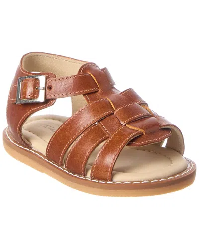 Elephantito Fisherman Leather Sandal In Brown
