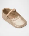 Elephantito Ava Ballet Flat In Gold