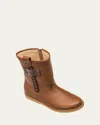 Elephantito Braided Boot In Brown