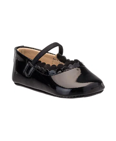 Elephantito Kids' Ava Ballet Shoes - Baby In Patent Black