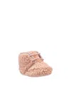 Elephantito Girls' Shearling Baby Bootie - Baby In Multi