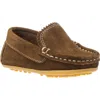 Elephantito Kids' Antton Moc Toe Driving Loafer In Brown