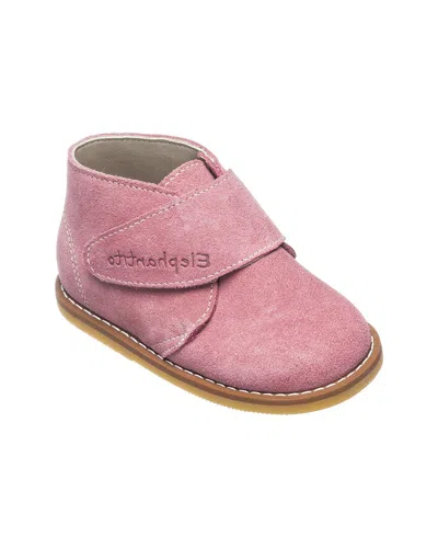 Elephantito Leather Boot In Pink