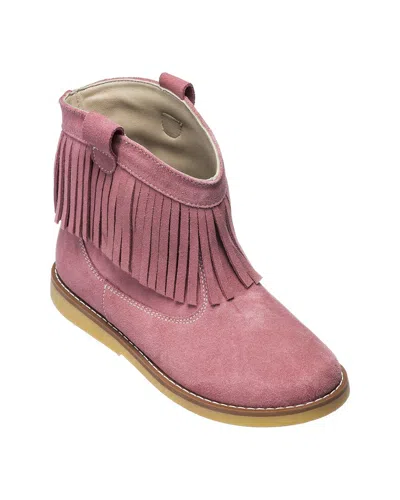 Elephantito Leather Boot In Pink