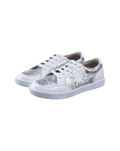 Elephantito Leather Flat In Gray