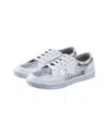 Elephantito Leather Flat In Silver