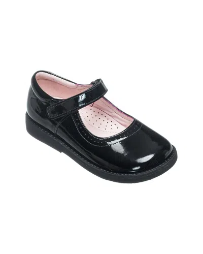 Elephantito Leather Mary Jane In Black