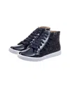 Elephantito Leather Sneaker In Black