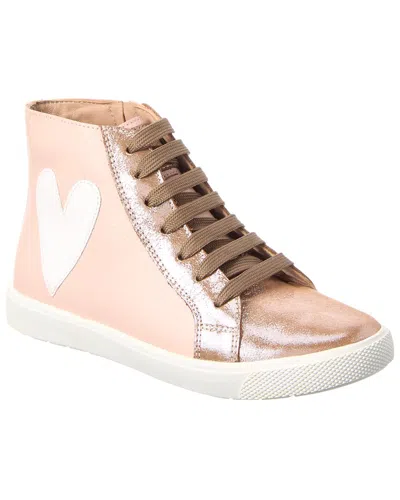 Elephantito Leather Sneaker In Pink