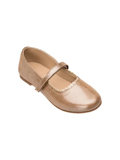 Elephantito Liitle Girl's & Girl's Aria Patent Leather Flats In Pink