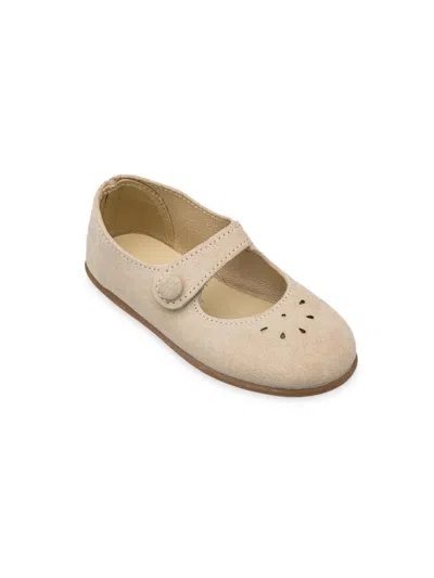 Elephantito Little Girl's & Girl's Andi Mary Jane Shoes In Neutral