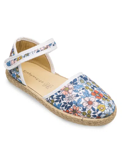 Elephantito Little Girl's & Girl's Classic Linen Espadrilles In Multi