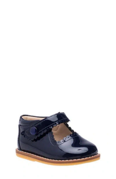 Elephantito Kids' Unisex Scalloped Edge Mary Jane In Black