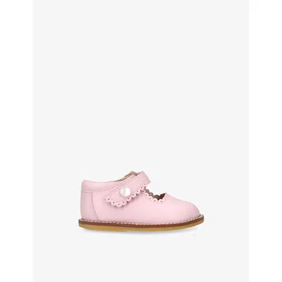 Elephantito Kids' Leather Mary Jane Shoe In Pink