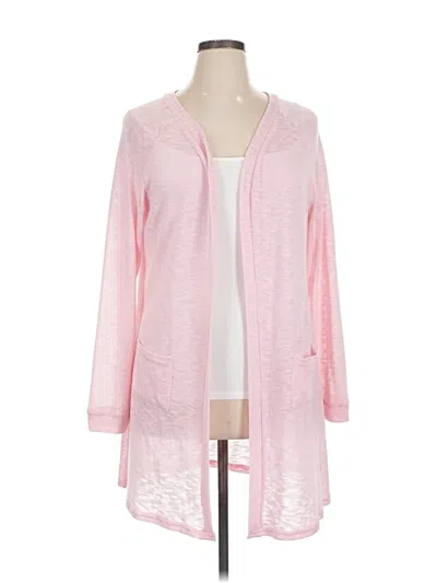 Elesol Cardigan Sweater In Pink