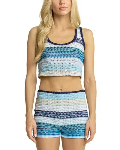 Elevator Disco Cassandra Crop Top In Multi