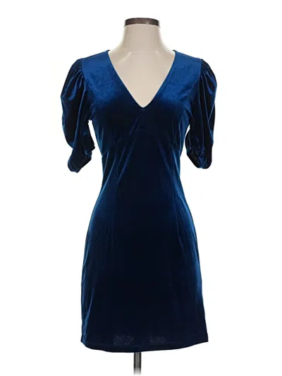 Pre-owned Elevator Disco Cocktail Dress In Blue