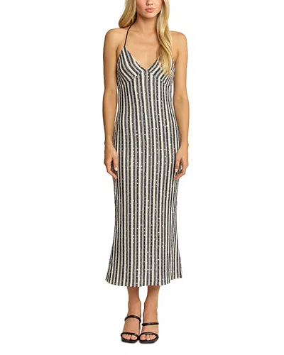 Elevator Disco Moonlight Midi Dress In Black