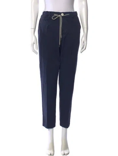 Pre-owned Eleven 11 Straight Leg Pants In Blue