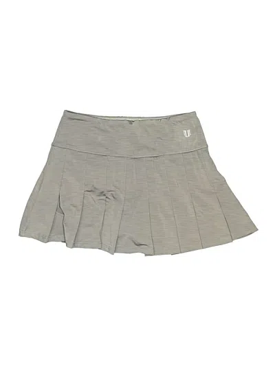 Pre-owned Eleven By Venus Williams Casual Skirt In Gray