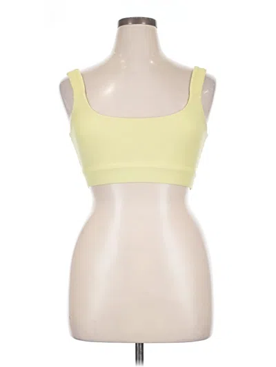 Pre-owned Eleven By Venus Williams Sports Bra In Yellow