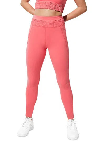 Eleven By Venus Williams Womens Fitness Activewear Athletic Leggings In Pink