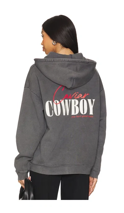 Eleven Eleven Caviar Cowboy Hoodie In 仿旧