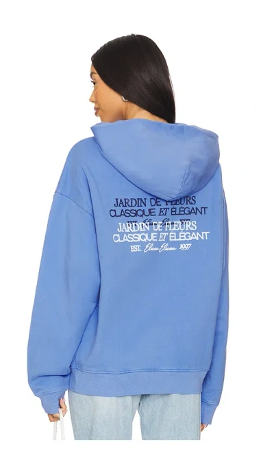 Eleven Eleven Repeat Hoodie In Blue