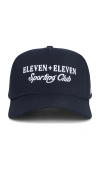 Eleven Eleven Sporting Club Cap In Navy