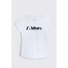 ELEVEN LOVES J'ADORE T SHIRT IN WHITE