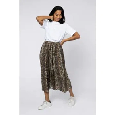 Eleven Loves Saffy Leopard Print Skirt In Animal Print