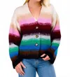 Eleven Six Aliana Cardi Sweater In Multicolor In Multi