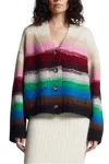 Eleven Six Aliana Cardi Sweater In Multicolor In Multi