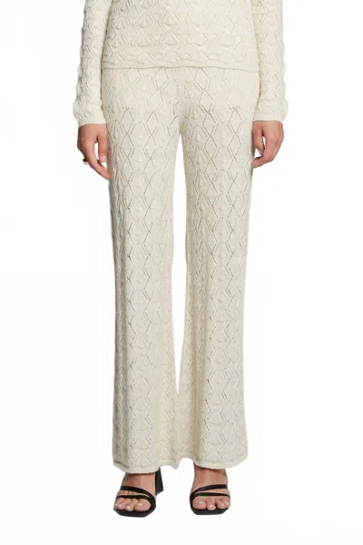 Eleven Six Amelia Pant In Ivory In White
