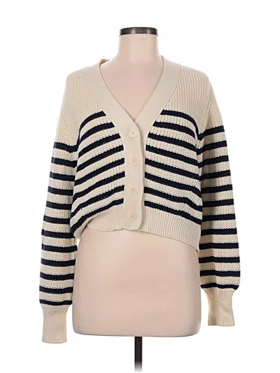 Pre-owned Eleven Six Cardigan Sweater In Ivory