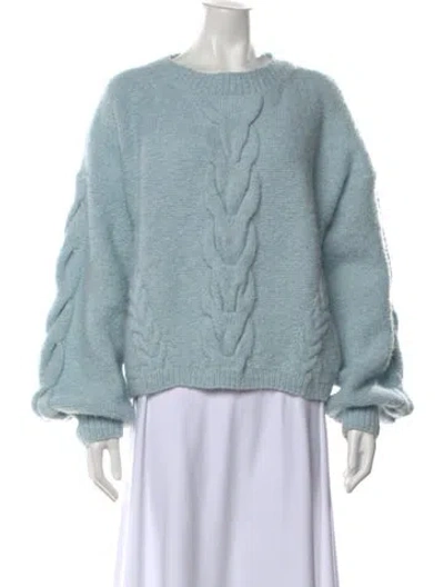 Pre-owned Eleven Six Crew Neck Sweater In Blue