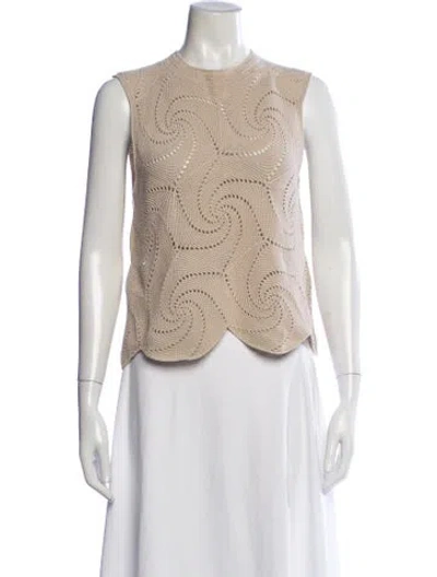 Pre-owned Eleven Six Crew Neck Sweater In Neutrals