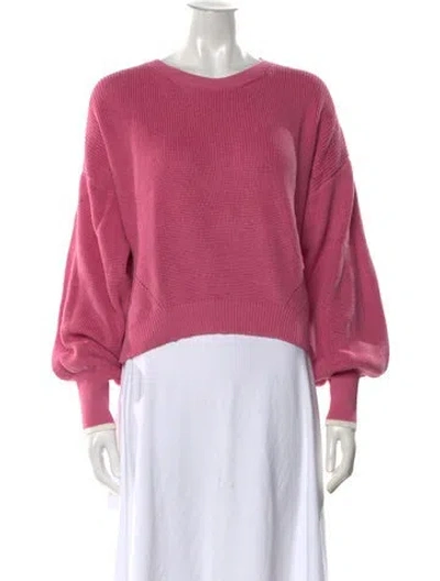 Pre-owned Eleven Six Crew Neck Sweater In Pink