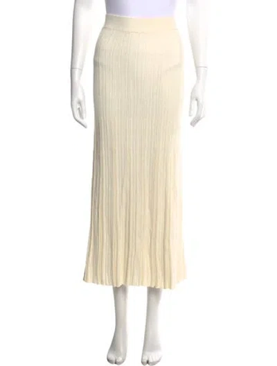 Pre-owned Eleven Six Midi Length Skirt In Neutrals