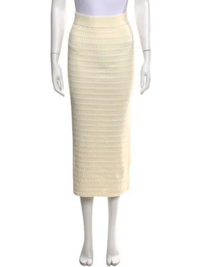 Pre-owned Eleven Six Midi Length Skirt In Neutrals