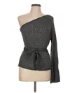 Eleven Six Pullover Sweater In Gray